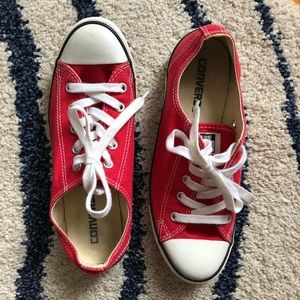 Converse All Star Dainty Oxford in Varsity Red